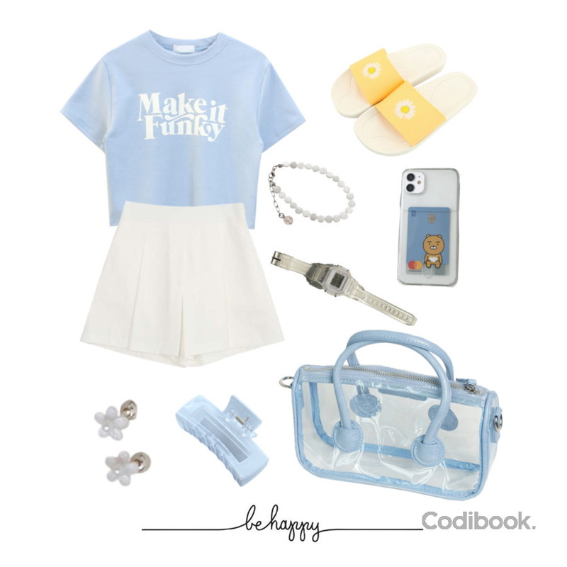 wonderwonder 리젠 투명 젤리 스트랩 시계,owler market 에어 범퍼 카드 수납 투명 젤리 아이폰케이스,lavenir (silver925) brisk piercing등을 매치한 코디