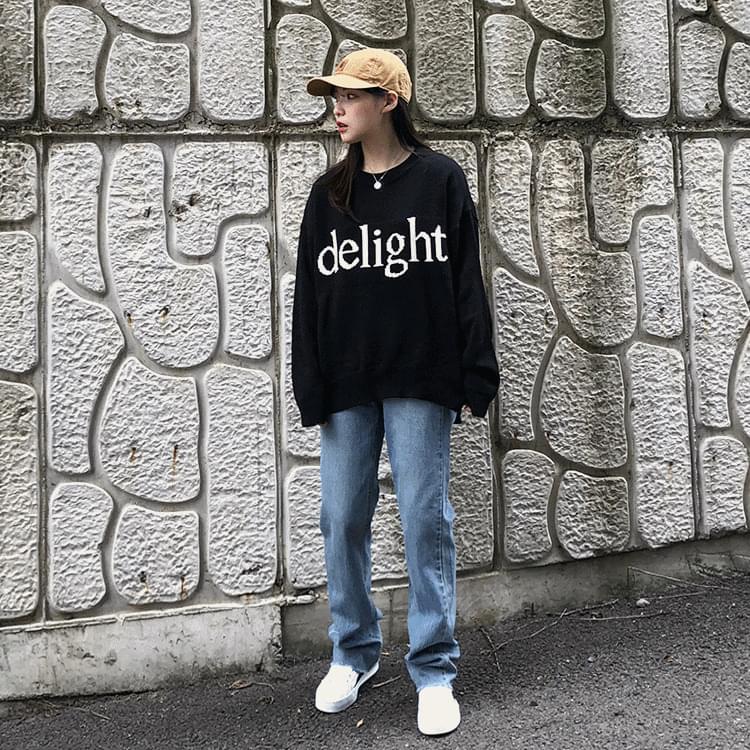 Loose high denim pants pt