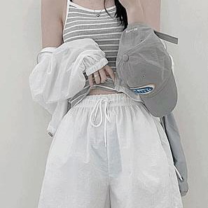 밴딩바스락나일론숏반바지