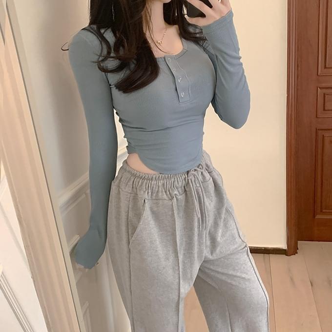 Plus fit long sleeve ver. -7 color (Ships Today)