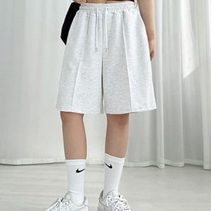 Pintuck Bermuda Wide Training Short Pants 6color