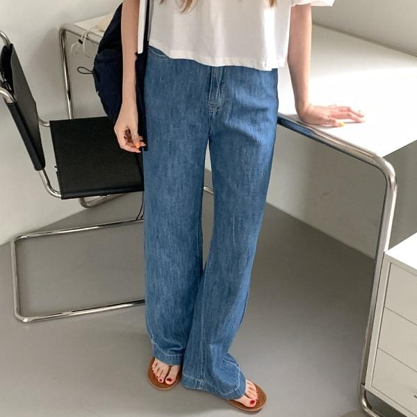 Foret Wide Denim Pants