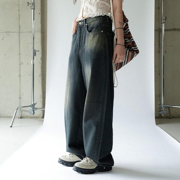 Kyrie Wide Denim Pants