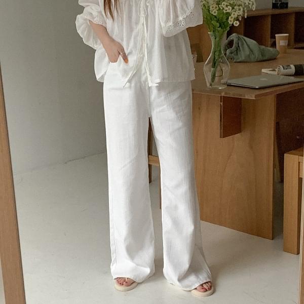 Shorts Wide Cotton Pants