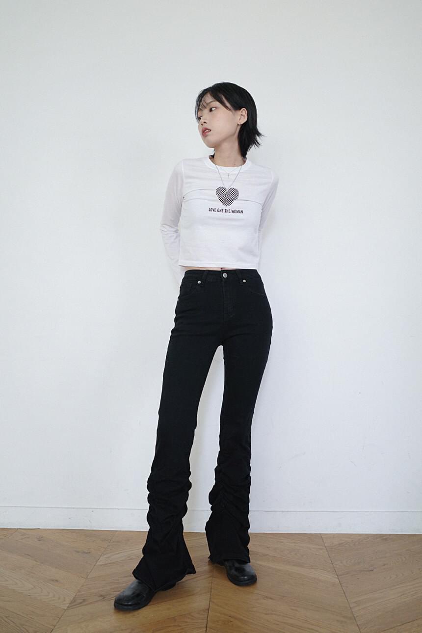 love inner crop t