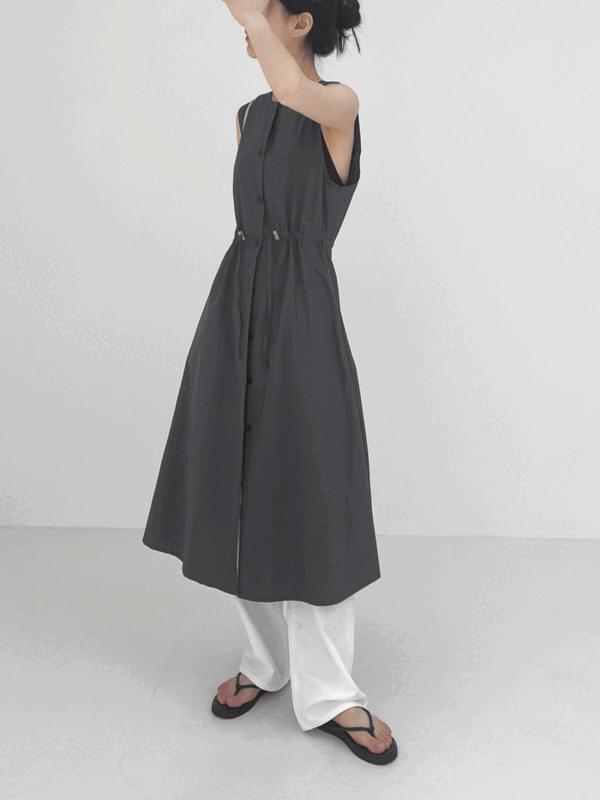 【INCHANT ME】Stopper Sleeveless Long One Piece inchant me - Stopper sleeveless long Dress - Codibook.