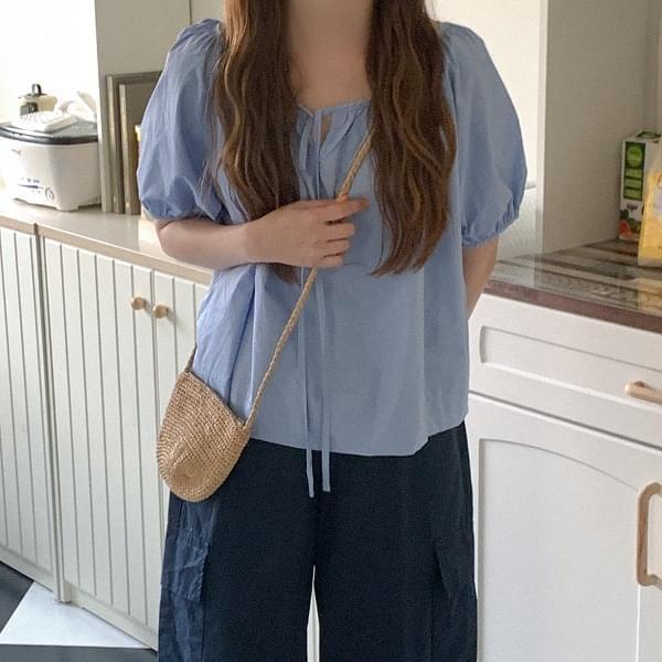 Mindy's bow blouse (Ships Today)