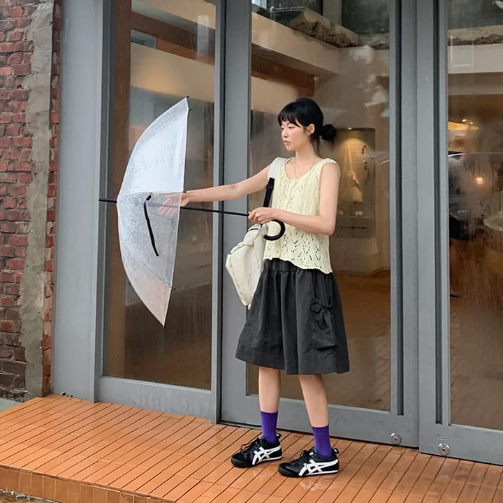Rubin cargo pocket skirt