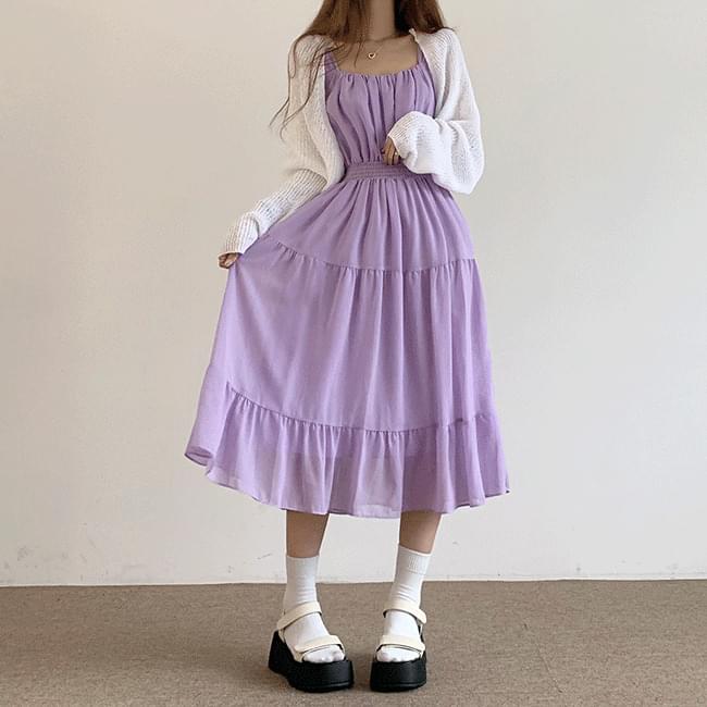 Lovely mood cancan long Dress