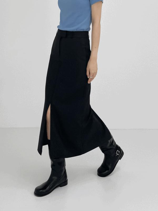 【INCHANT ME】Double slit h-line long skirt INCHANT ME】Double slit h-line long skirt (INCHANT ME