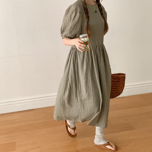 Hector Puff Long Dress 连身裙