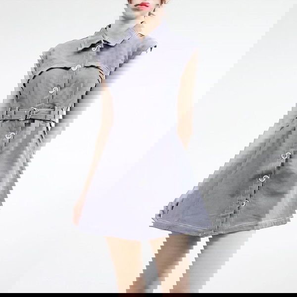 迷你短洋裝