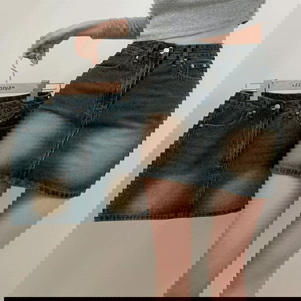 牛仔裙
