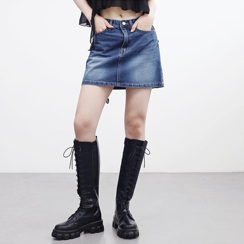 SPECIFIC DAILY DENIM SKIRT