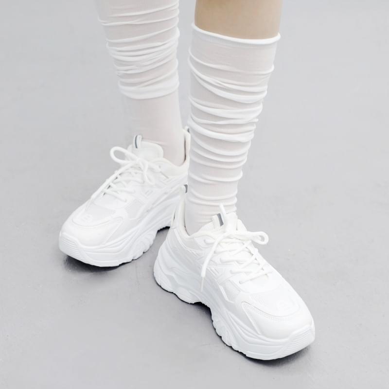 【NONCODE】Rinset White Ugly Sneakers NONCODE - Rinset White Ugly Sneakers - Codibook.