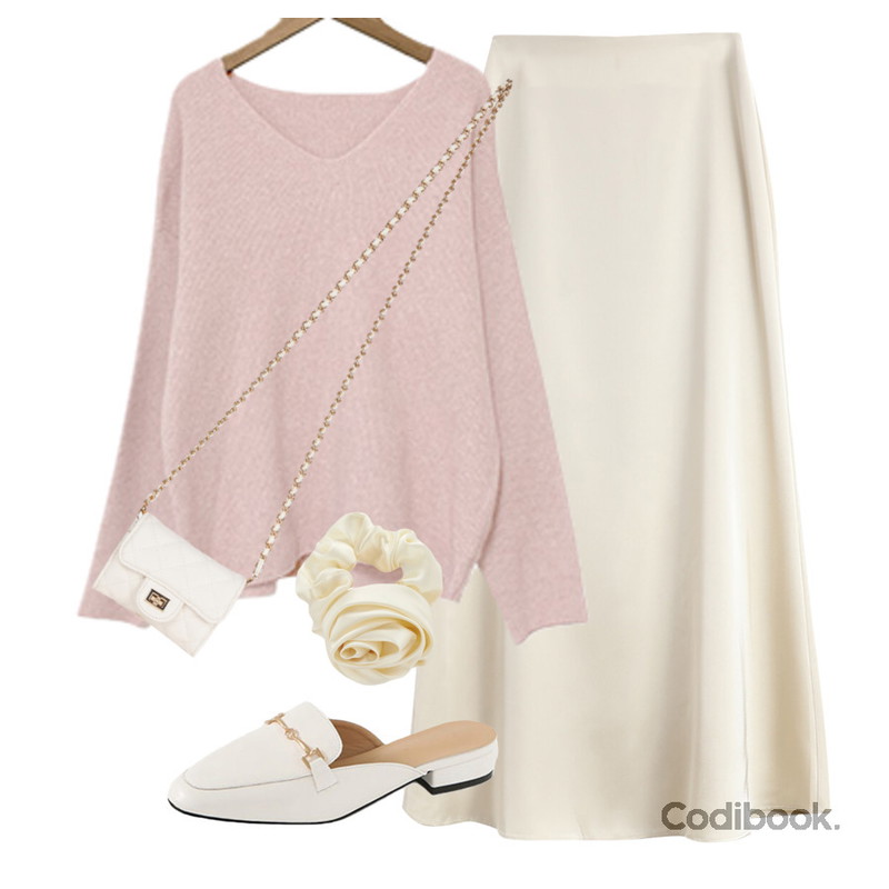 CHAAKAN 페이지 홀스빗 블로퍼 BFLTS0b3900,porterna 월넛 크로스 숄더 백,porterna 페이 글로 스크런치등을 매치한 코디