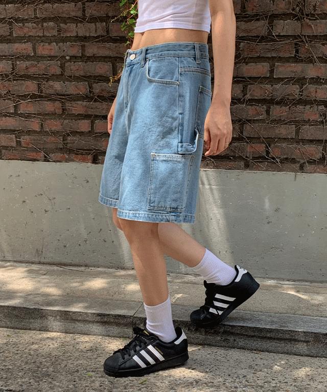 Colsnot Half Denim Pants