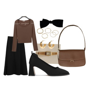 watches,skirt,LongSleeve 코디