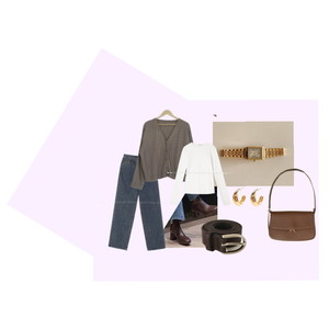 background,jeans,Cardigan/Vest 코디
