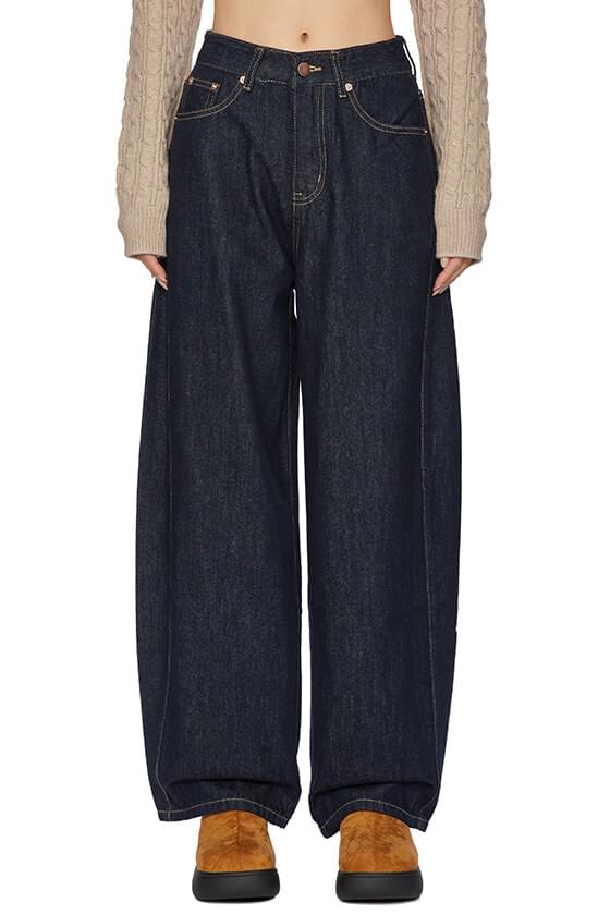【PORTERNA】Robin Wide Jeans porterna - robin wide jeans - Codibook.