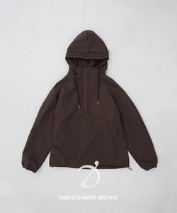 스파이스 아노락 스트링 기모 후드티셔츠(공용, 세트 가능)