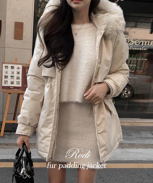 Roddy hooded padded jacket