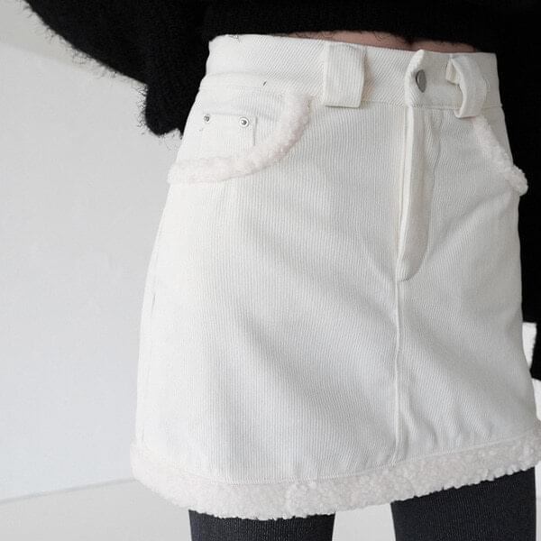Dumble corduroy miniskirt 裙子