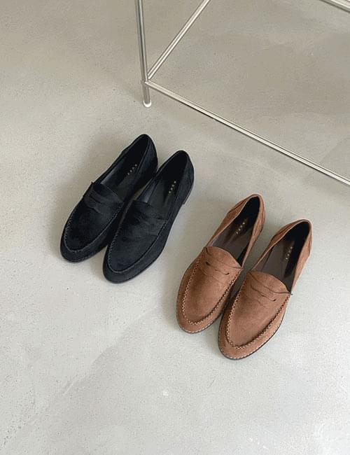 포미 스웨이드 로퍼