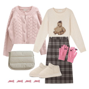 Studentootd,配飾,秋天穿搭,Fallandwinter,大衣,套裝,日常穿搭,Happyholiday,2024,newYears 코디