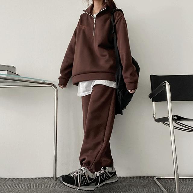 모타자수반집업맨투맨,조거팬츠트레이닝세트 (3color)