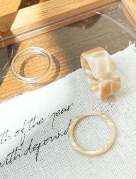 두리마블링반지SET(1c)