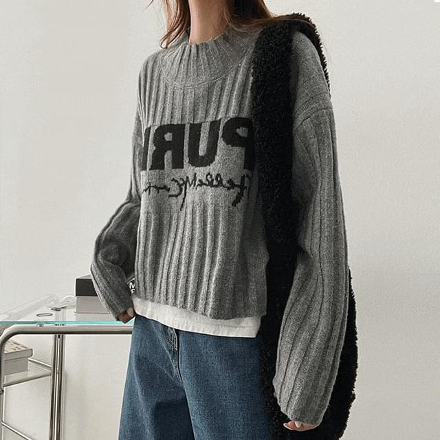 Pure Line Crop Knitwear