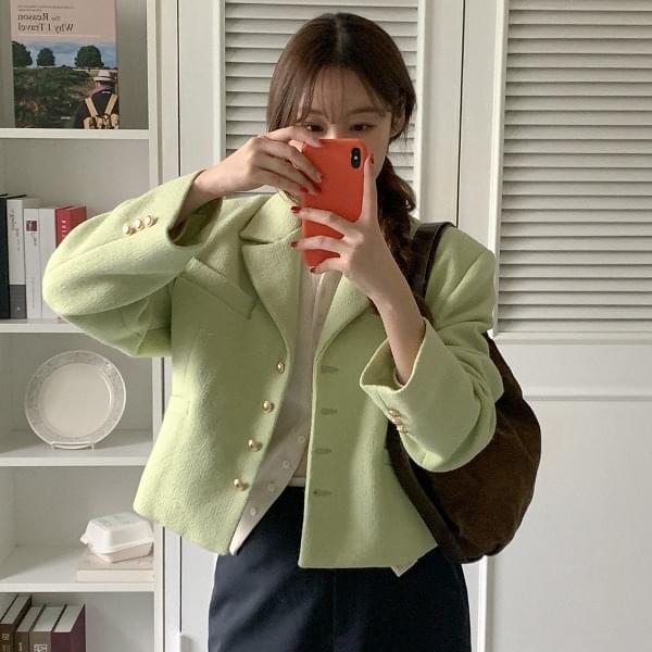 Datria wool short jacket
