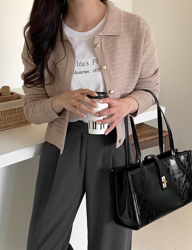 Hessy Collar Knitwear Cardigan 73725