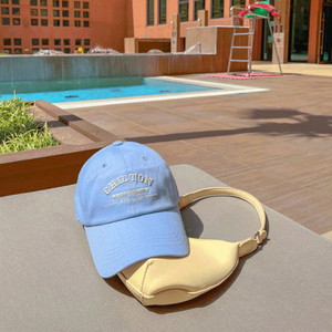 Four seasons celebrity fit small head pastel ball cap embroidery lettering hat vintage unisex cotton cap black ivory pink green sky blue spring mid-season four seasons