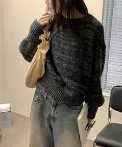 Diana Bokashi Pine Needles Knitwear