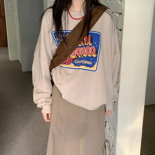 Toel printed overfit Sweatshirt