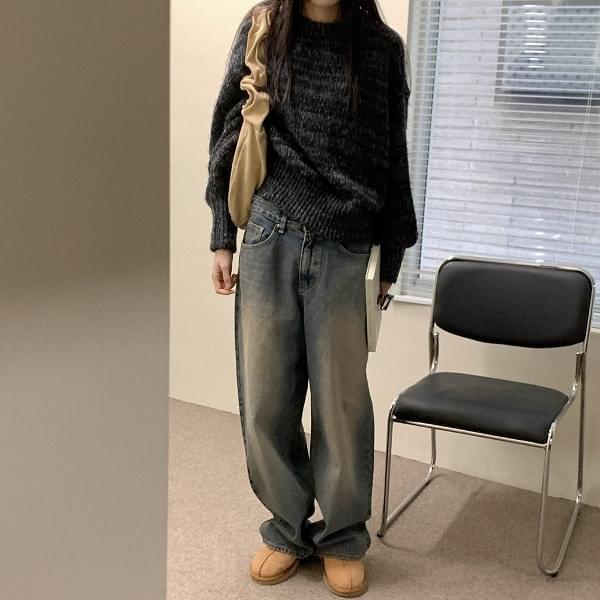 Phoebe wide denim pants