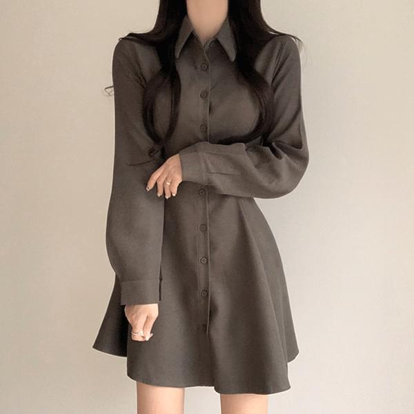 Dress waist shirt dress