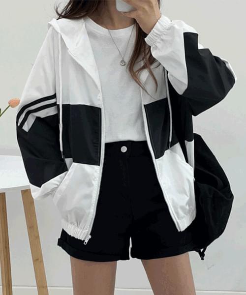 diagonal color Jacket