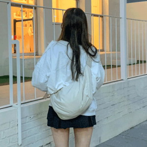 Unisex bolsa sack shoulder crossbody bag daily sports bag travel shoulder bag couple bag couple item opening look freshman look spring 2col