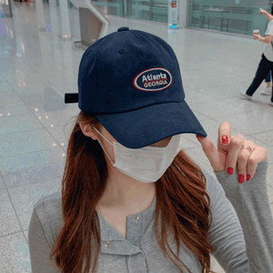 Lettering English Logo Couple Ball Cap Hat Lettering Embroidery Unisex Bone Dutch Pigment Cap Hat Ball Cap 6 Colors