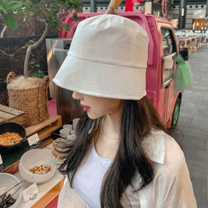 Summer linen cotton kkuanku summer bungeoji wire short bucket hat cool bungeoji hat vacation look beach look 5col