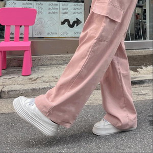 Soft and fluffy high heel daily mule high heel sneakers simple cute sneakers loafers converse black white spring mid-season outing look 6 size
