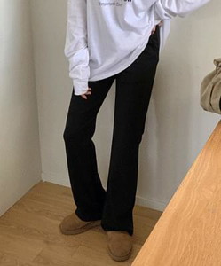 Eimon Flared banding pants