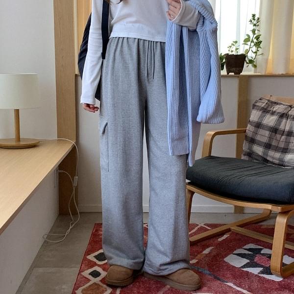 Salkny cotton cargo banding pants