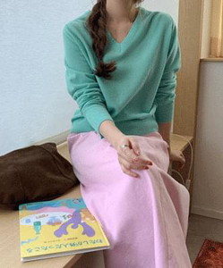 Aliette Wool V Knitwear