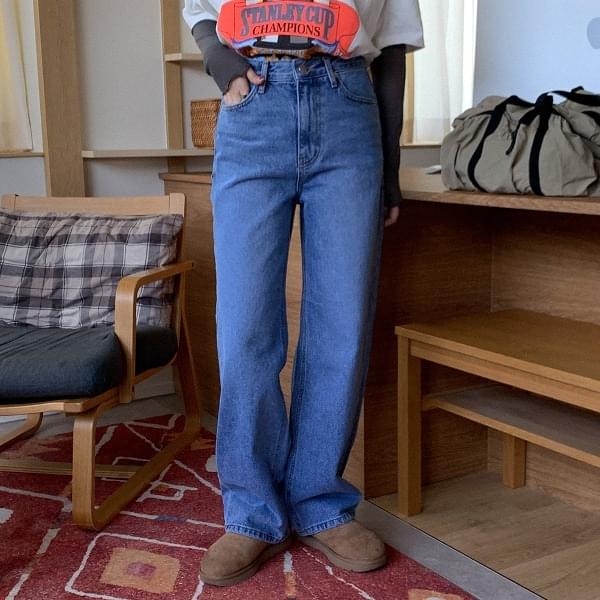 Motima wide denim pants