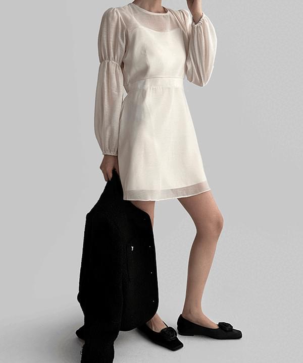 Blizz see-through layered Dress