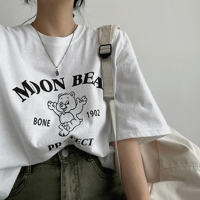 Bearmoon short sleeve t-shirt